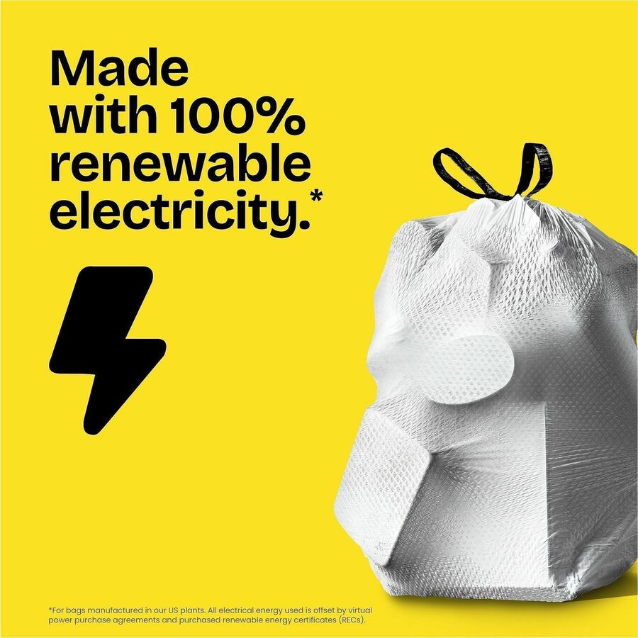 Glad ForceFlex Tall Kitchen Drawstring Trash Bags