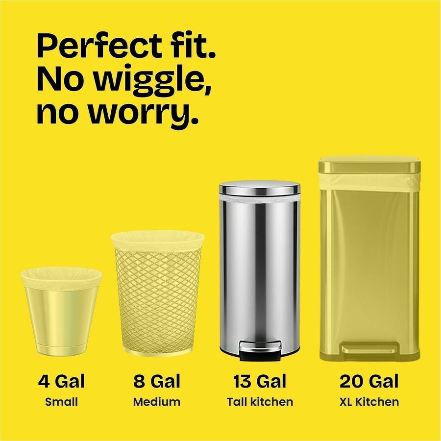 Glad ForceFlex Tall Kitchen Drawstring Trash Bags