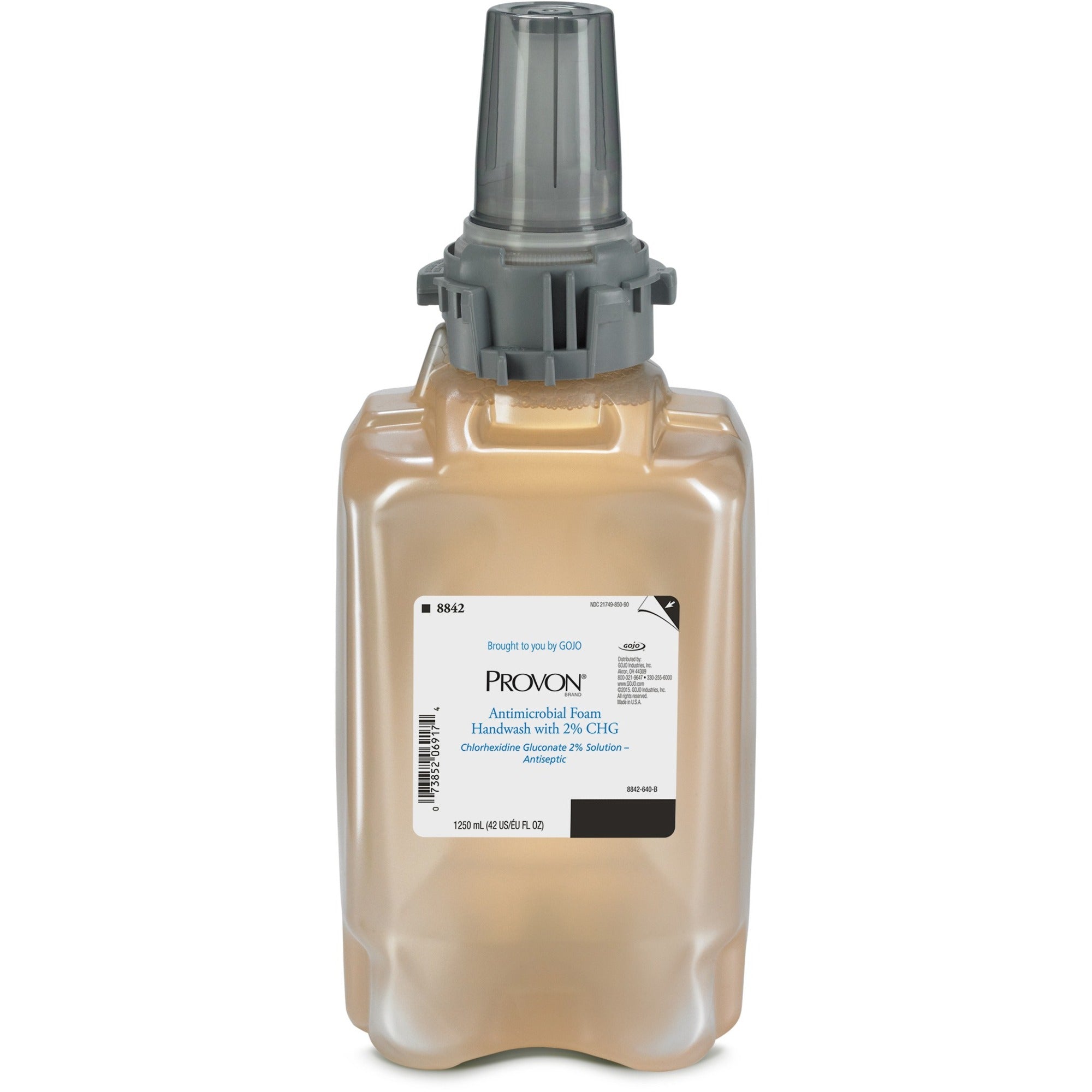 provon-adx-12-antimicrobial-foam-handwash-423-fl-oz-1250-ml-pump-bottle-dispenser-kill-germs-hand-healthcare-antibacterial-beige-fragrance-free-dye-free-3-carton_goj884203 - 1