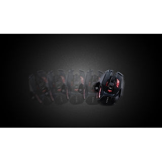 Mad Catz The Authentic R.A.T. Pro S3 Optical Gaming Mouse - Optical - Cable - Black - USB 2.0 - 7200 dpi - Scroll Wheel