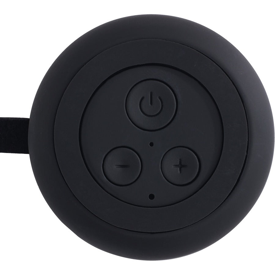 Verbatim Portable Bluetooth Speaker System - Black - 100 Hz to 20 kHz - TrueWireless Stereo - Battery Rechargeable - 1 Pack