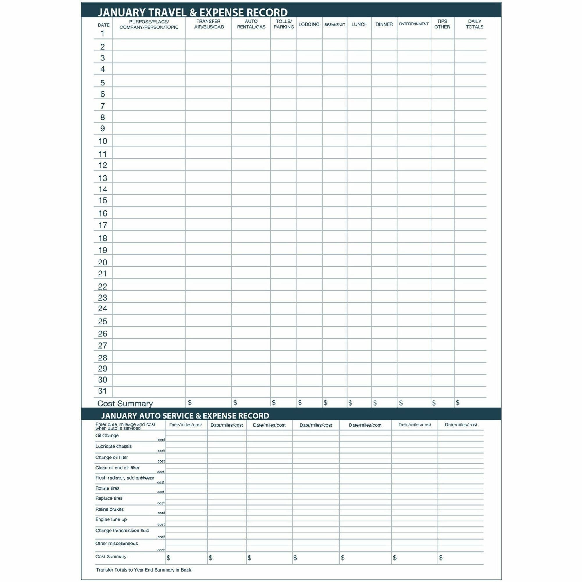 house-of-doolittle-2680-02-planner-personal-julian-dates-monthly-24-month-january-2024-december-2025-1-month-double-page-layout-6-55-64-x-8-3-4-blue-sheet-wire-bound-leather-black-covertime-zone-recyclable-conversion-table_hod268002 - 5