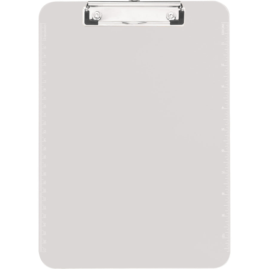 business-source-flat-clip-clipboard-9-x-12-plastic-clear-6-bundle_bsn01869bd - 4