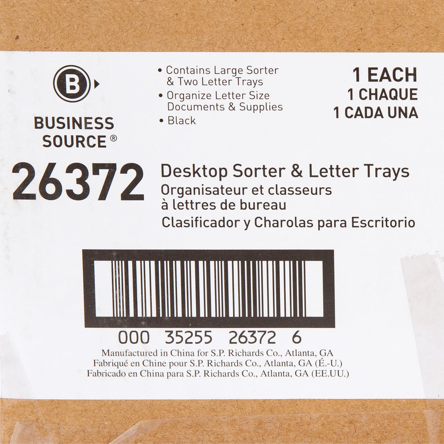 business-source-smart-sorter-letter-tray-organizer-9-compartments-14-height-x-131-width-x-99-depthdesktop-black-1-each_bsn26372 - 8