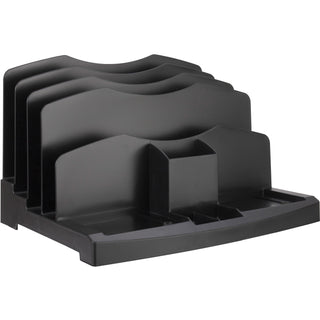 business-source-smart-sorter-letter-tray-organizer-9-compartments-14-height-x-131-width-x-99-depthdesktop-black-1-each_bsn26372 - 5
