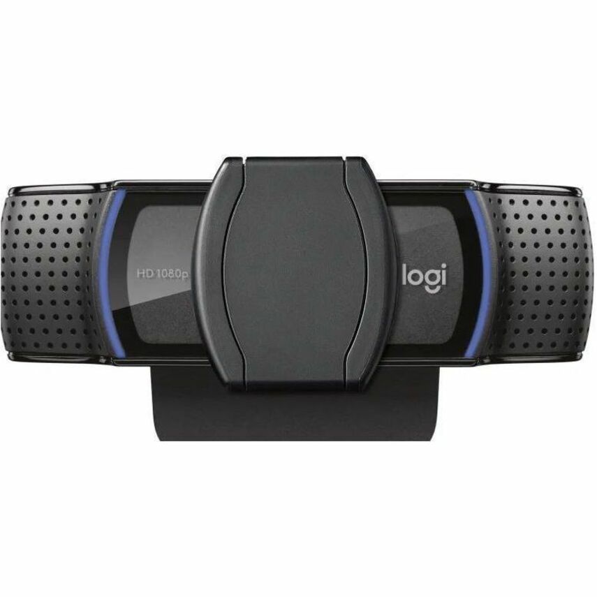 C920s PRO HD Webcam, 1920 pixels x 1080 pixels, 3 Mpixels, Black