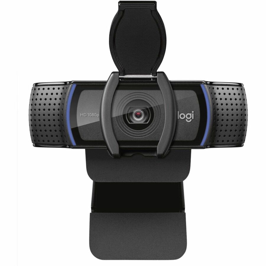 C920s PRO HD Webcam, 1920 pixels x 1080 pixels, 3 Mpixels, Black