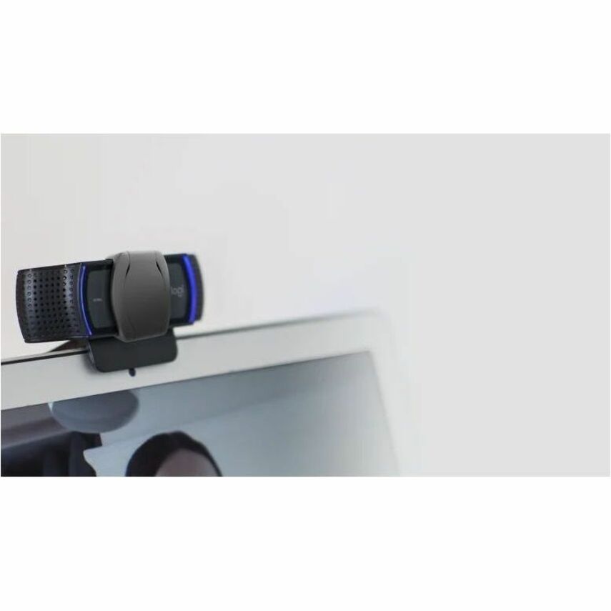 C920s PRO HD Webcam, 1920 pixels x 1080 pixels, 3 Mpixels, Black