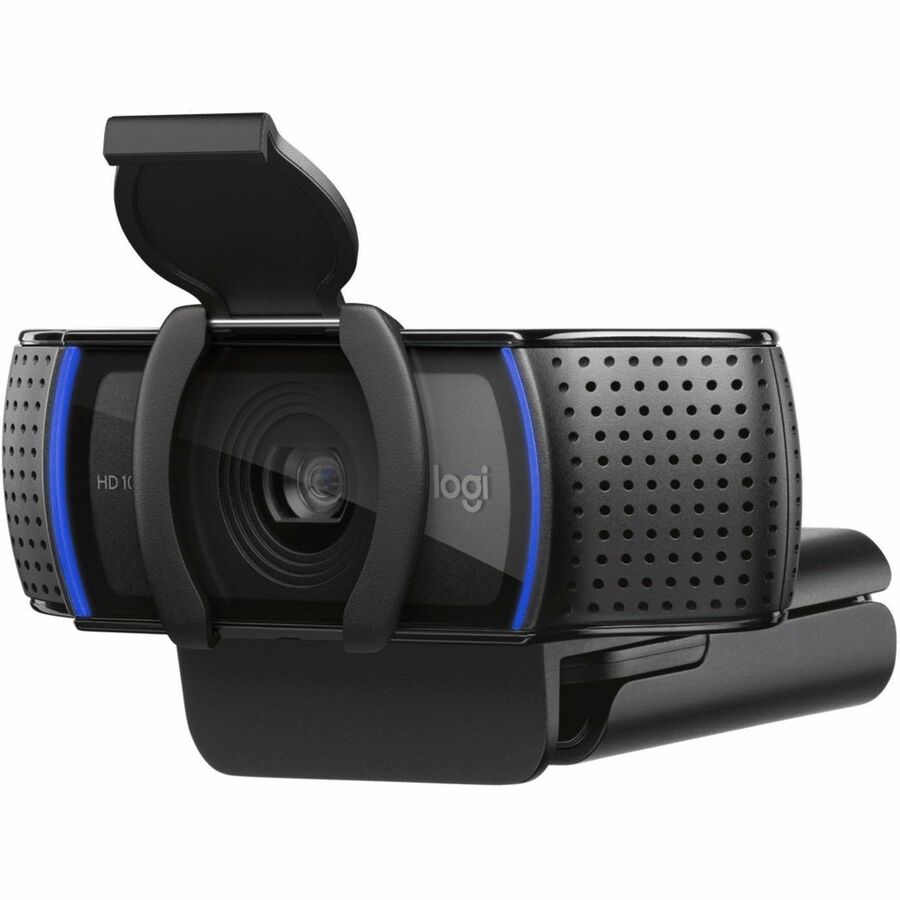 C920s PRO HD Webcam, 1920 pixels x 1080 pixels, 3 Mpixels, Black