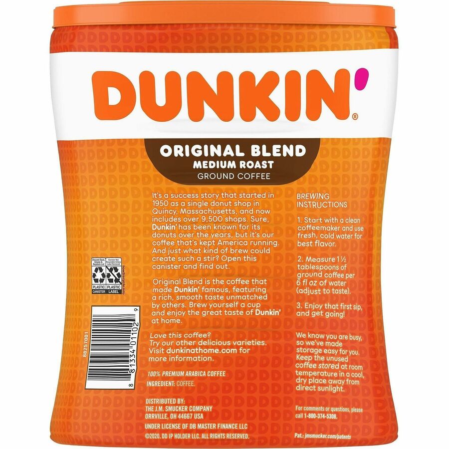 Dunkin' Donuts Original Blend Ground Coffee