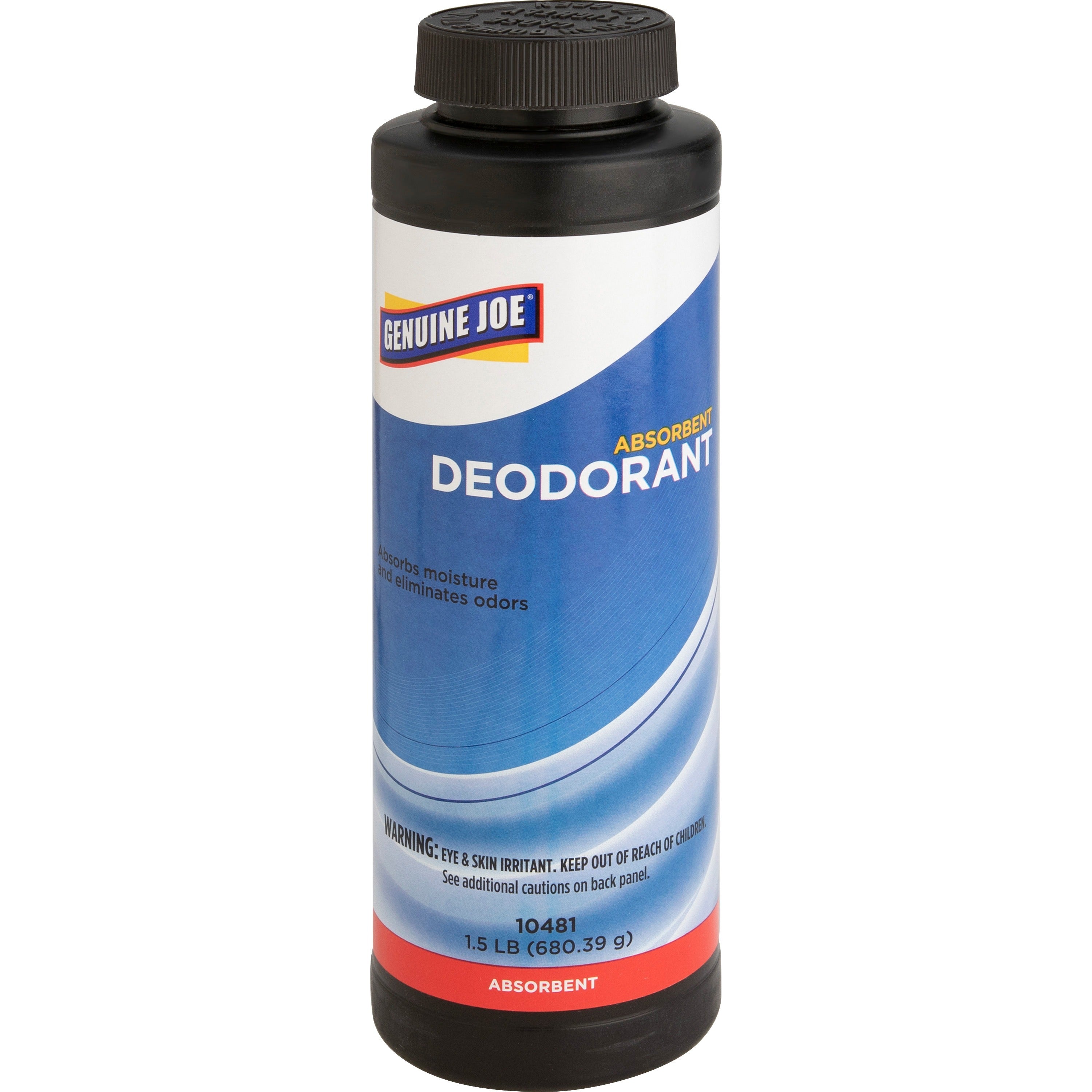 genuine-joe-deodorizing-absorbent-24-oz-150-lb-1-bottle-easy-to-use-absorbent-caustic-free-deodorant-deodorize-non-corrosive-no-mess-non-hazardous-light-brown_gjo10481 - 1