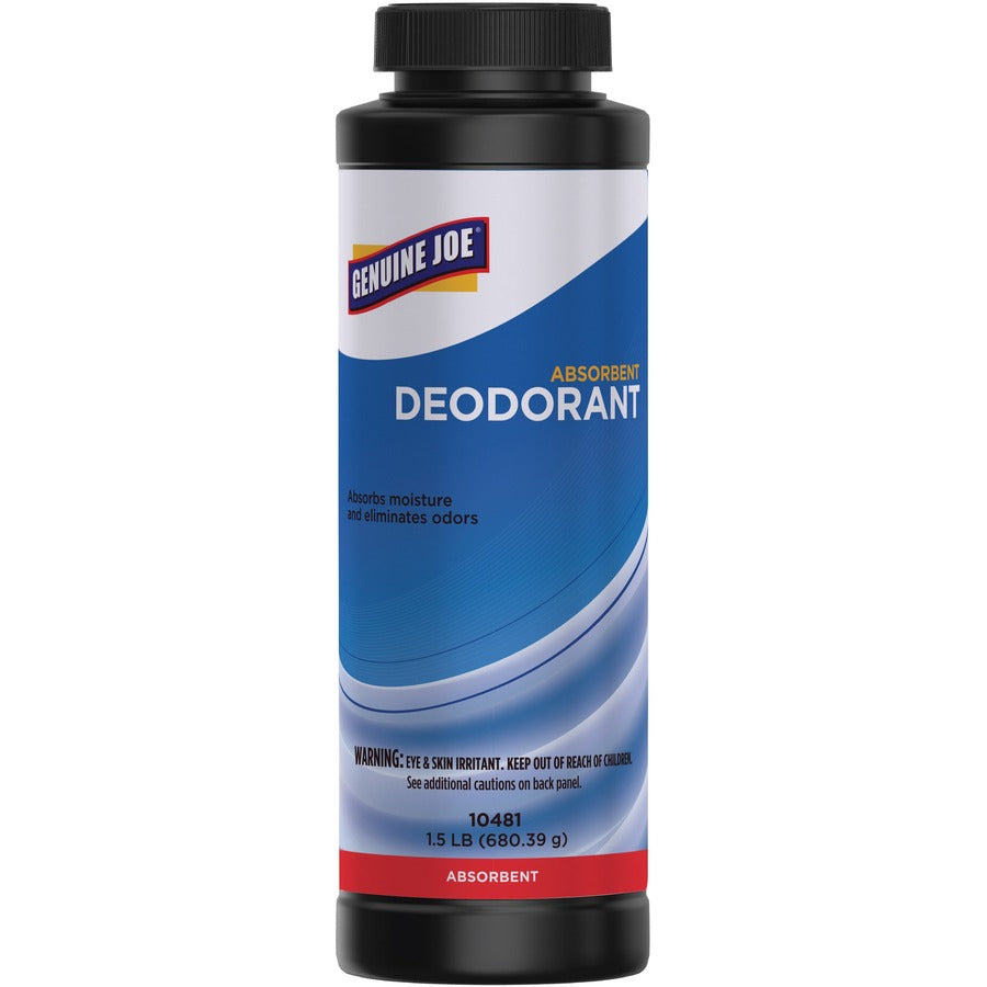 genuine-joe-deodorizing-absorbent-24-oz-150-lb-1-bottle-easy-to-use-absorbent-caustic-free-deodorant-deodorize-non-corrosive-no-mess-non-hazardous-light-brown_gjo10481 - 2