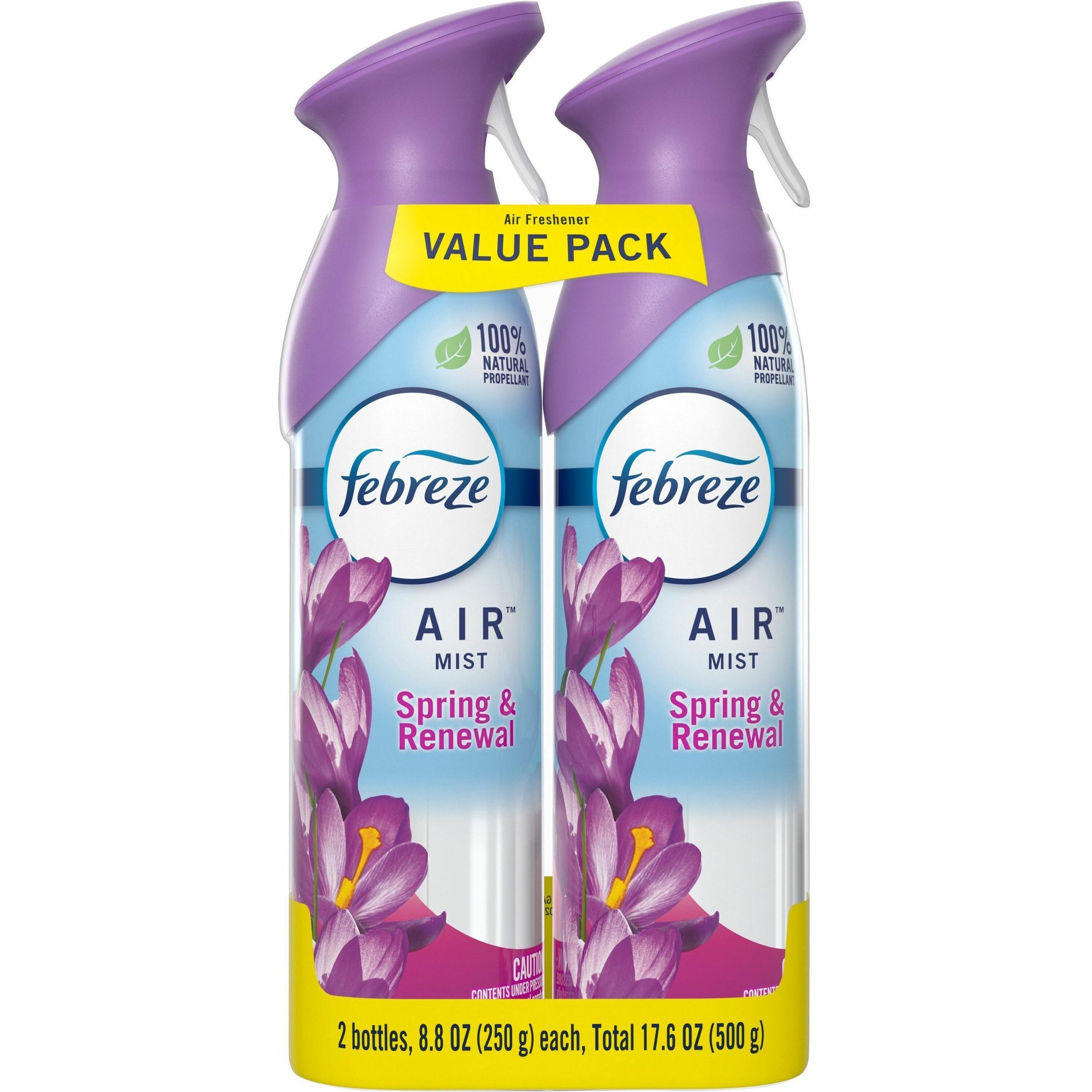AIR, Spring and Renewal, 8.8 oz Aerosol Spray, 2/Pack, 6 Pack/Carton