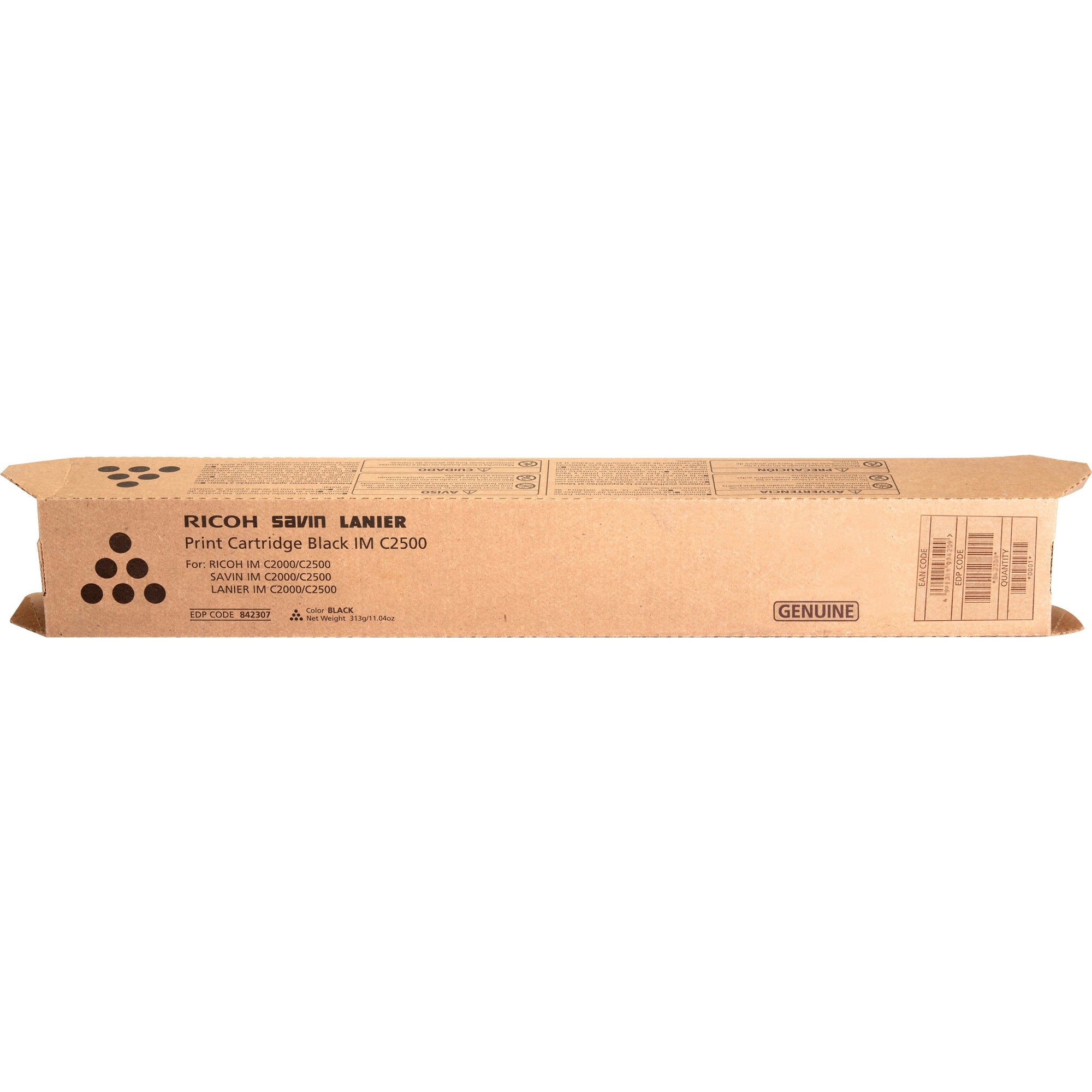 Ricoh Original Laser Toner Cartridge - Black - 1 Each - 16500 Pages