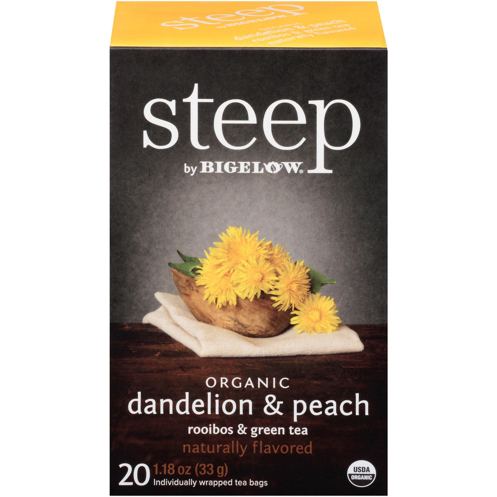 bigelow-organic-dandelion-&-peach-rooibos-&-green-tea-herbal-tea-green-tea-bag-12-oz-20-teabag-20-box_btc17715 - 5