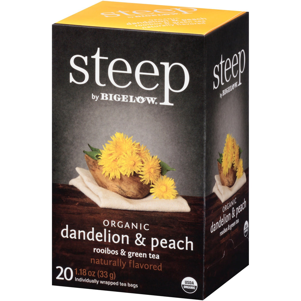 bigelow-organic-dandelion-&-peach-rooibos-&-green-tea-herbal-tea-green-tea-bag-12-oz-20-teabag-20-box_btc17715 - 4