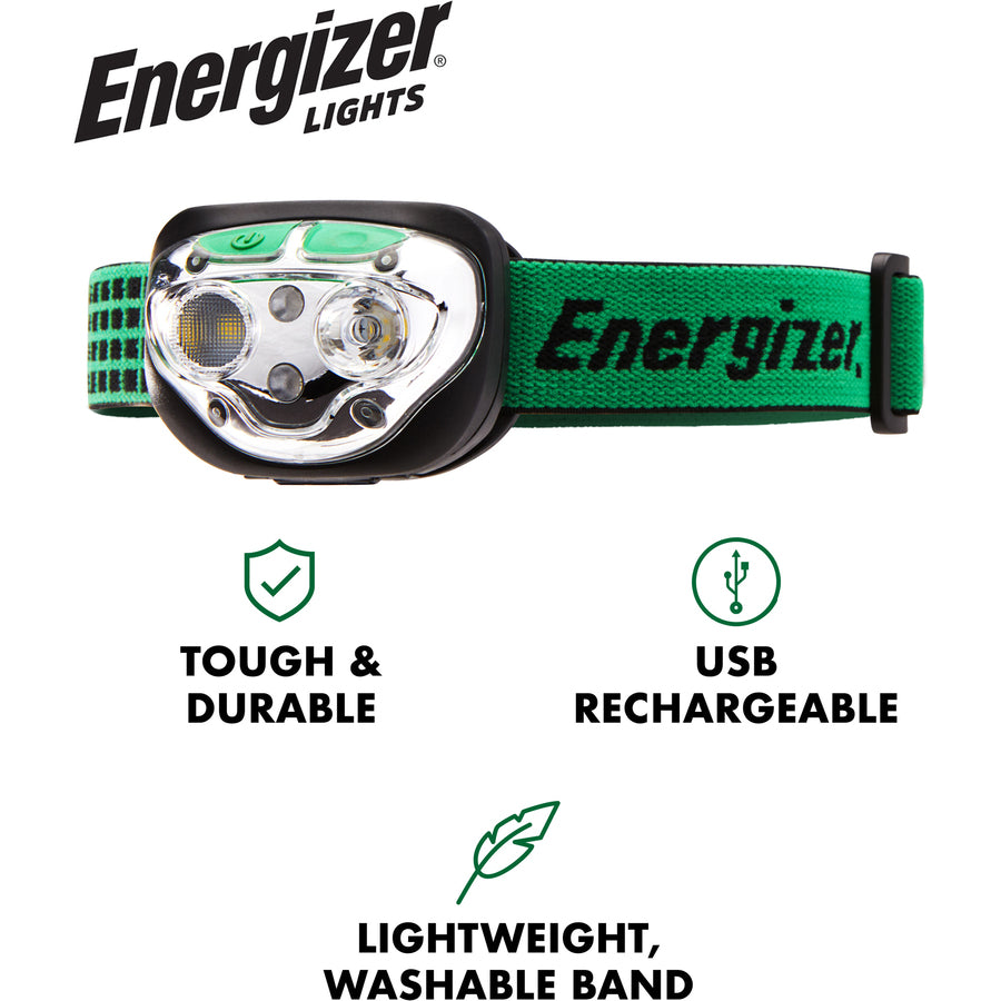 energizer-vision-ultra-hd-rechargeable-headlamp-includes-usb-charging-cable-led-400-lm-lumen-battery-rechargeable-battery-usb-water-resistant-drop-resistant-green_eveenhdfrlp - 6