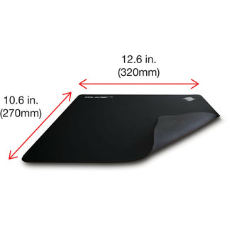 Mad Catz The Authentic G.L.I.D.E. 16 Gaming Surface - 0.07" x 12.60" x 10.63" Dimension - Natural Rubber, Cloth - Anti-fray, Friction Resistant - 1 Pack