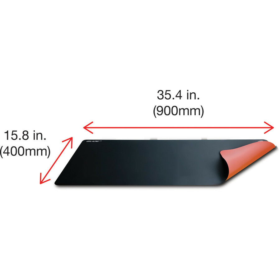 mad-catz-the-authentic-glide-38-gaming-surface-3d-007-x-3543-x-1575-dimension-silicone-cloth-water-resistant-anti-slip-liquid-resistant-friction-resistant-anti-fray-1-pack_mdcsgssns38bl01 - 6