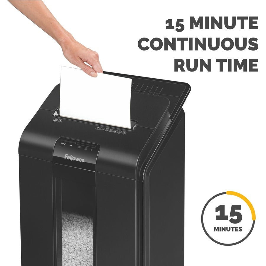 AutoMax 100M Auto Feed Micro-Cut Shredder, 100 Auto/10 Manual Sheet Capacity