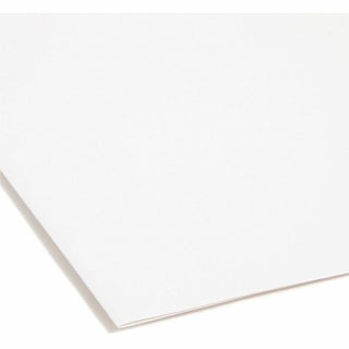 FasTab Hanging Folders, Letter Size, 1/3-Cut Tabs, White, 20/Box