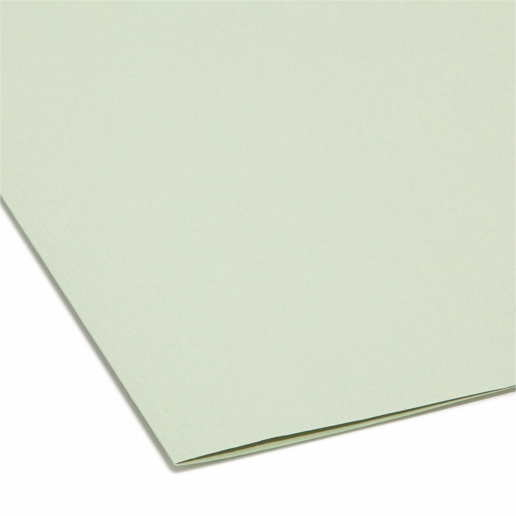 smead-fastab-straight-tab-cut-letter-recycled-hanging-folder-8-1-2-x-11-assorted-position-tab-position-moss-10%-recycled-20-box_smd64101 - 2