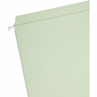 smead-fastab-straight-tab-cut-letter-recycled-hanging-folder-8-1-2-x-11-assorted-position-tab-position-moss-10%-recycled-20-box_smd64101 - 3