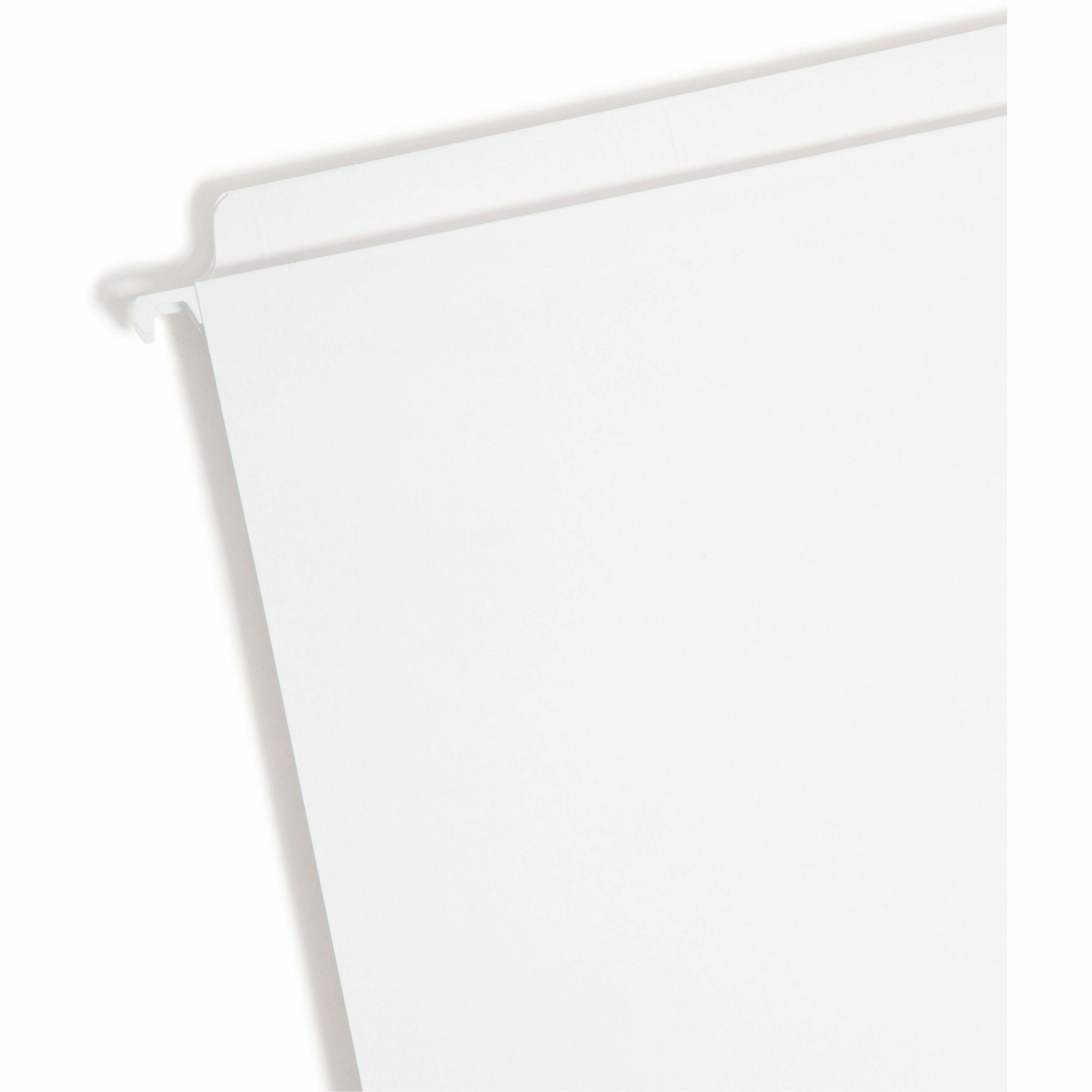 smead-fastab-straight-tab-cut-letter-recycled-hanging-folder-8-1-2-x-11-assorted-position-tab-position-white-10%-recycled-20-box_smd64102 - 3