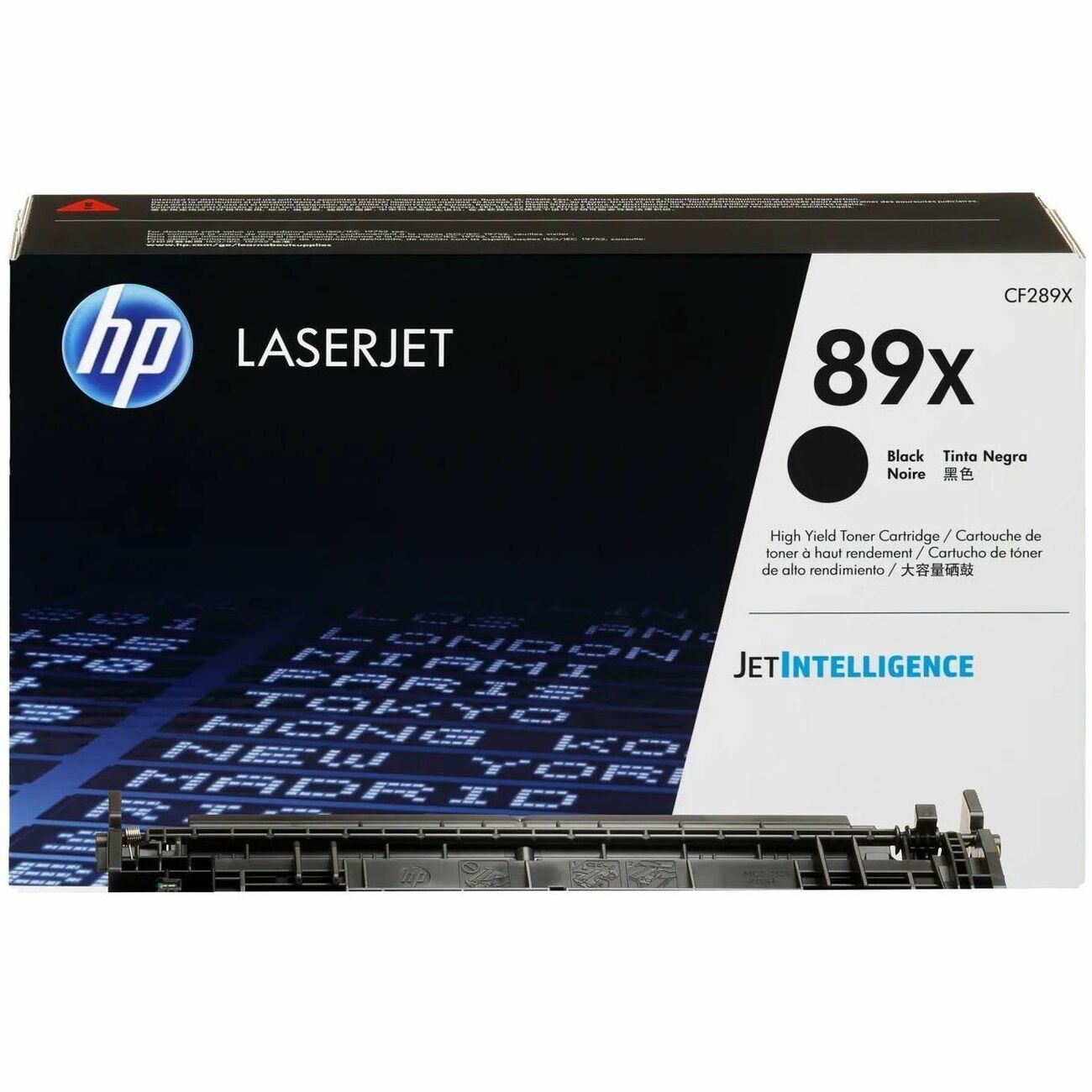 HP 89X (CF289X) Original High Yield Laser Toner Cartridge - Black - 1 Each - 10000 Pages