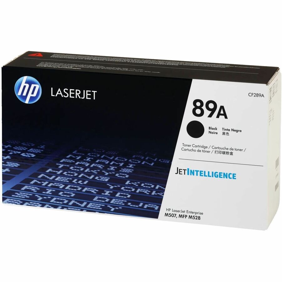 HP 89A (CF289A) Original High Yield Laser Toner Cartridge - Black - 1 Each - 5000 Pages