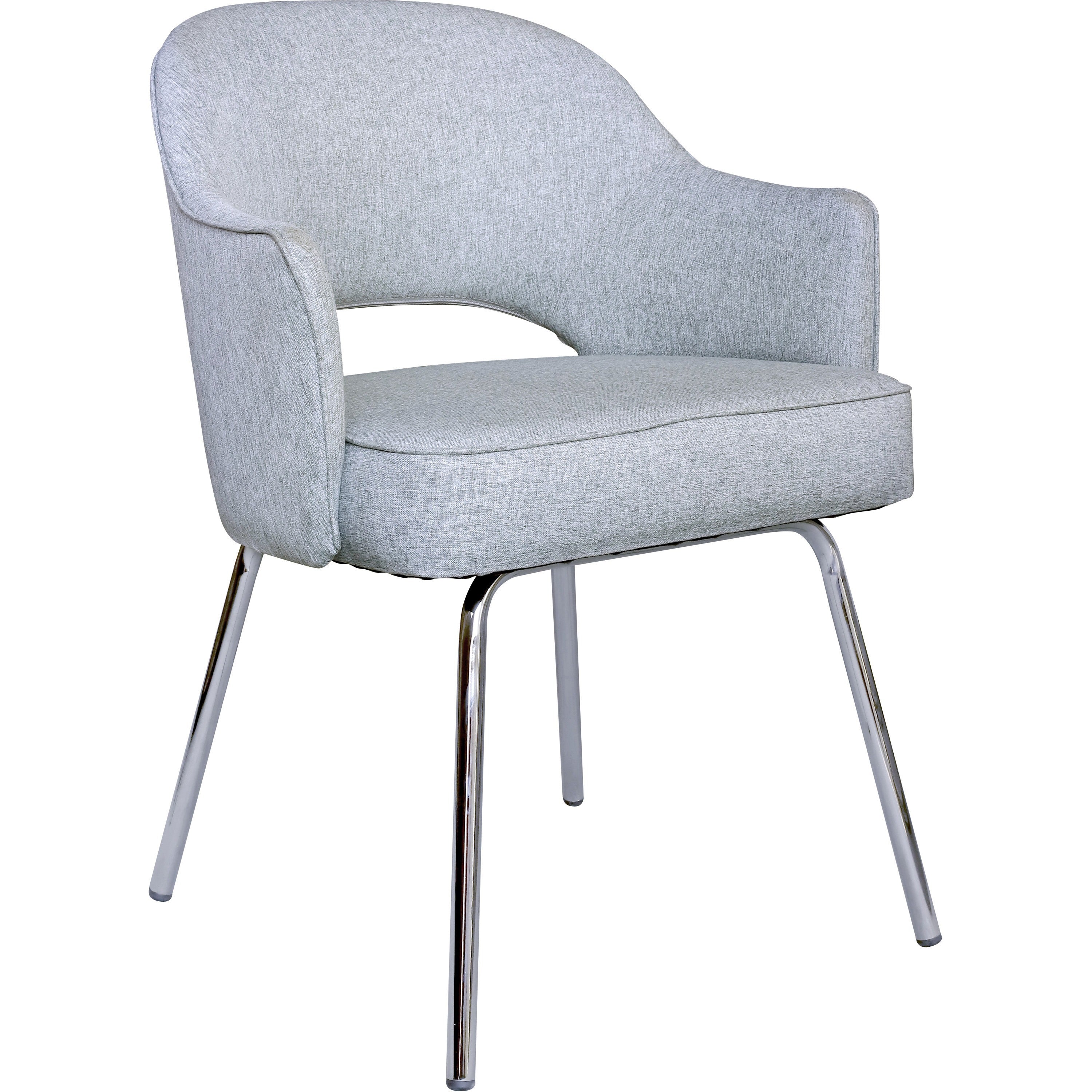 boss-granite-linen-guest-chair-granite-linen-seat-granite-linen-back-chrome-frame-four-legged-base-1-each_bopb489cgr - 1
