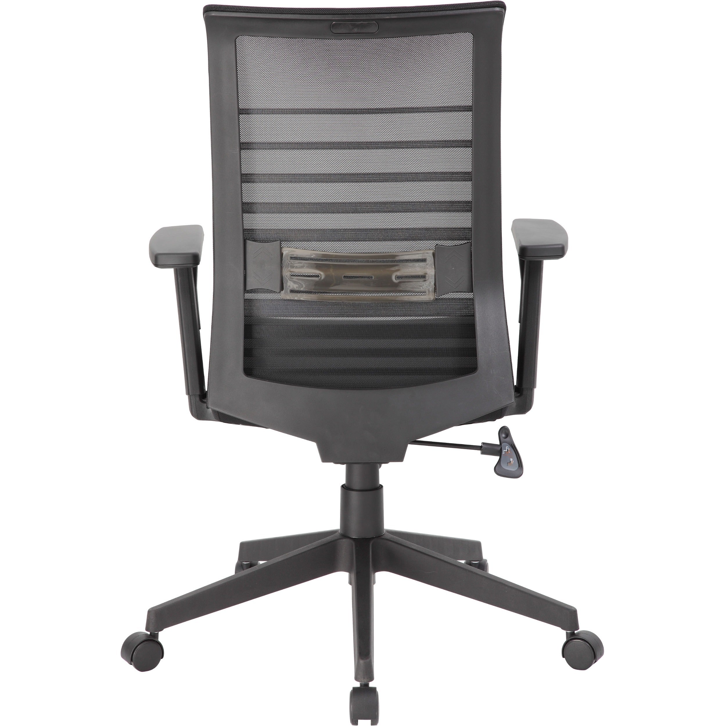 Boss Mesh Task Chair - Black Seat - Black Mesh Back - Black Frame - 5-star Base - 1 Each - 4