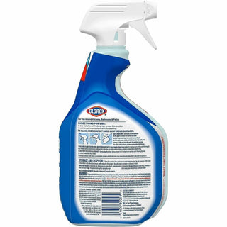 Clorox Clean-Up All Purpose Cleaner with Bleach - For Multipurpose - 32 fl oz (1 quart) - Rain Clean Scent - 9 / Carton - Deodorize, Disinfectant, Easy to Use - Multi
