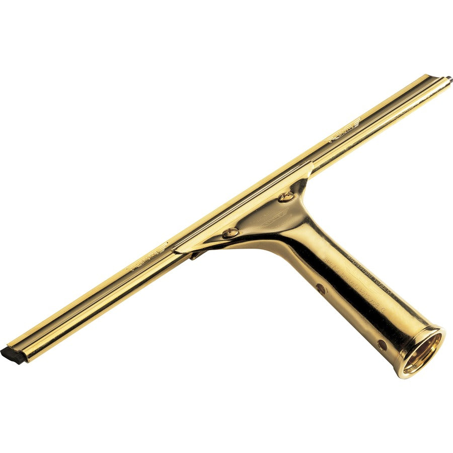ettore-brass-squeegee-rubber-blade-55-height-x-118-width-x-13-length-lightweight-changeable-blade-streak-free-brass-12-carton_eto1013ct - 2