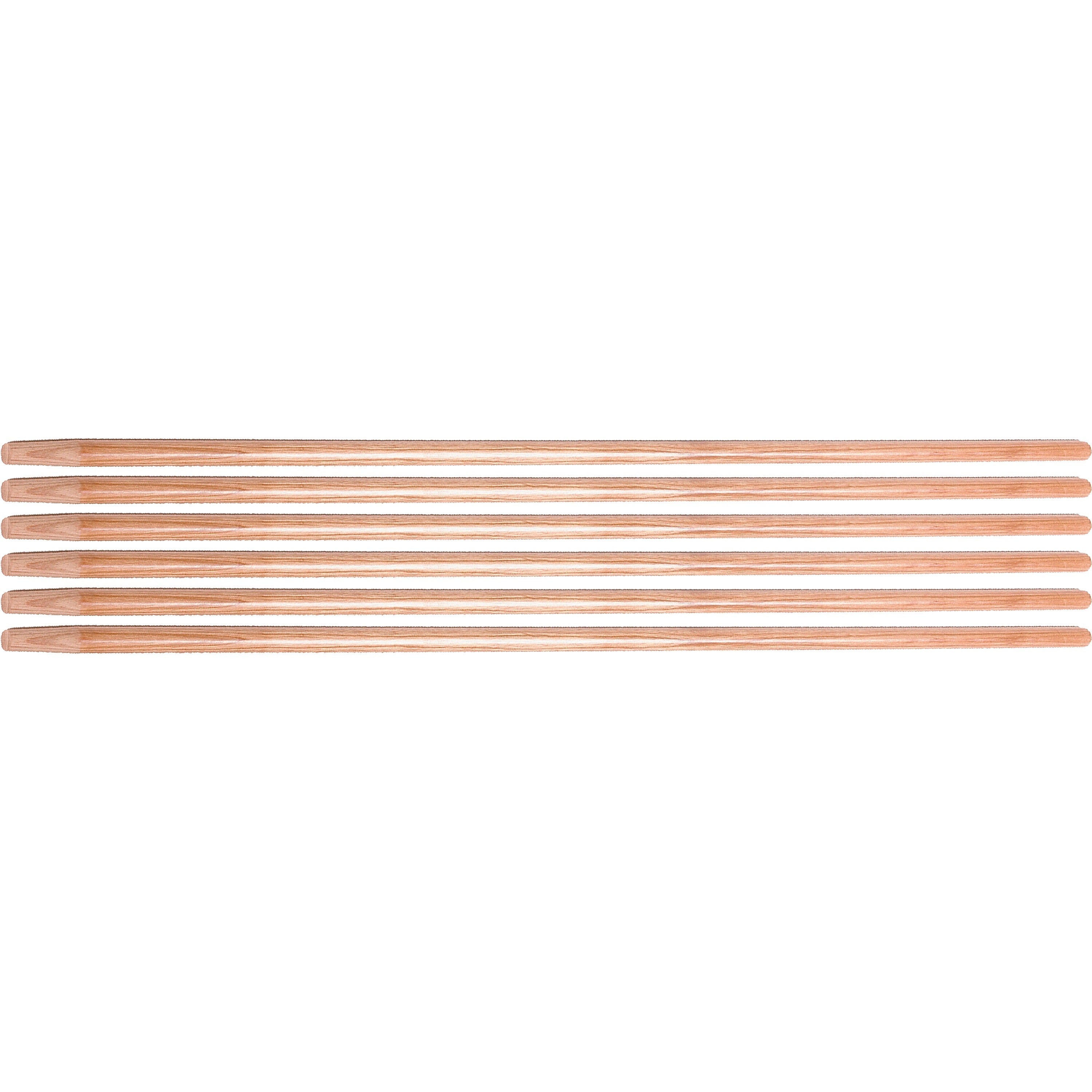 ettore-floor-squeegee-wooden-pole-handle-54-length-1-diameter-natural-wood-12-carton_eto1628ct - 1