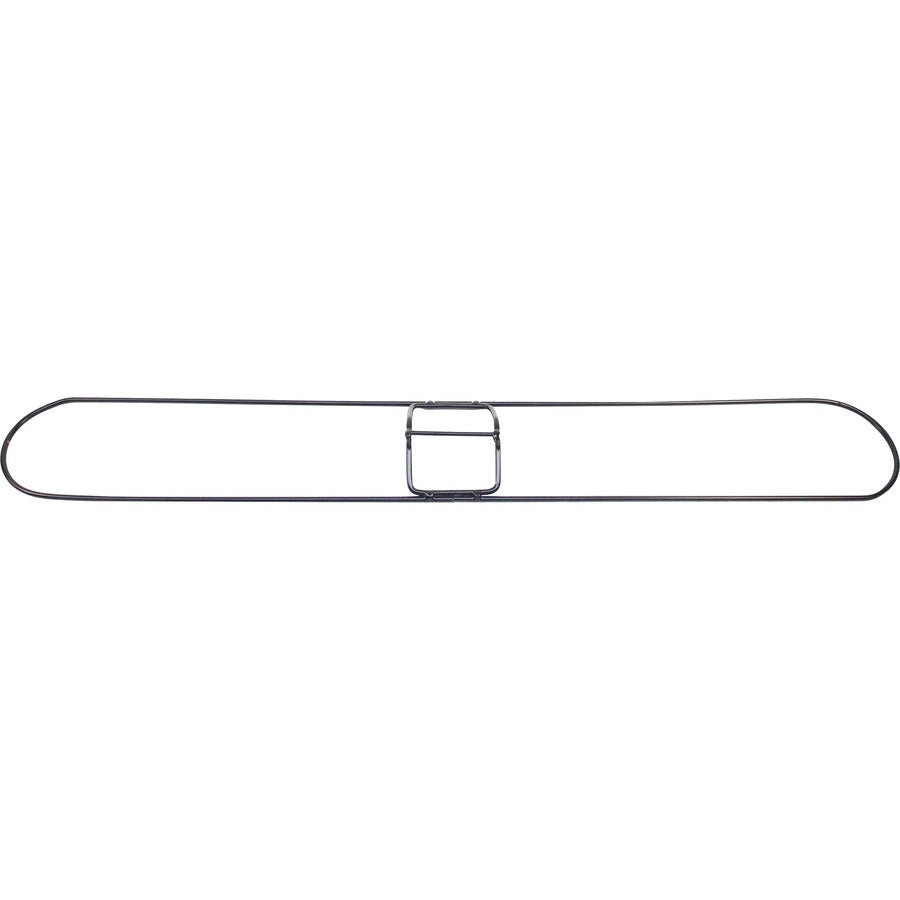 Genuine Joe Clip-On 36" Dust Mop Frame - 360deg Swivel, Rust Resistant, Chrome Plated, Reinforced - Chrome - Steel - 12 / Carton