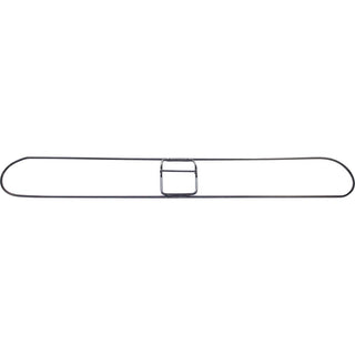 Genuine Joe Clip-On 36" Dust Mop Frame - 360deg Swivel, Rust Resistant, Chrome Plated, Reinforced - Chrome - Steel - 12 / Carton