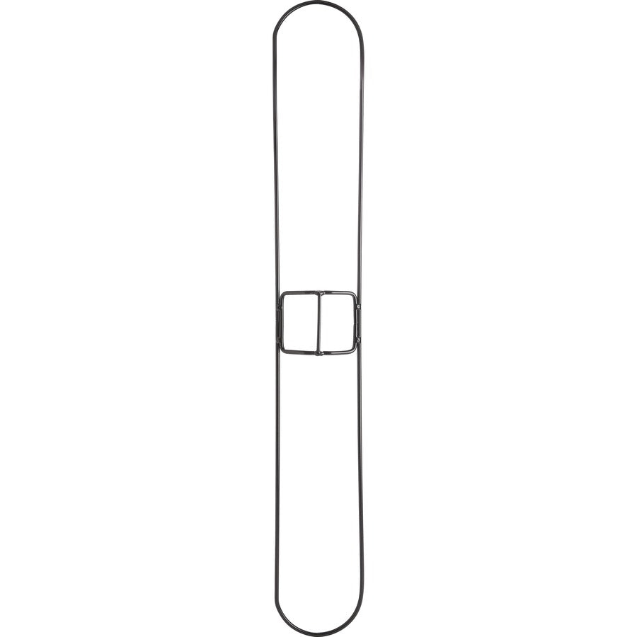 Genuine Joe Clip-On 36" Dust Mop Frame - 360deg Swivel, Rust Resistant, Chrome Plated, Reinforced - Chrome - Steel - 12 / Carton