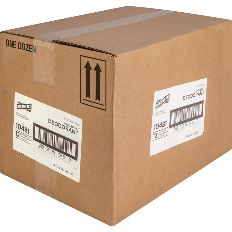 genuine-joe-deodorizing-absorbent-24-oz-150-lb-12-carton-easy-to-use-absorbent-caustic-free-deodorant-deodorize-non-corrosive-light-brown_gjo10481ct - 4