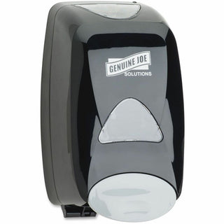Genuine Joe Solutions Soap Dispenser - Manual - 1.32 quart Capacity - Black - 6 / Carton
