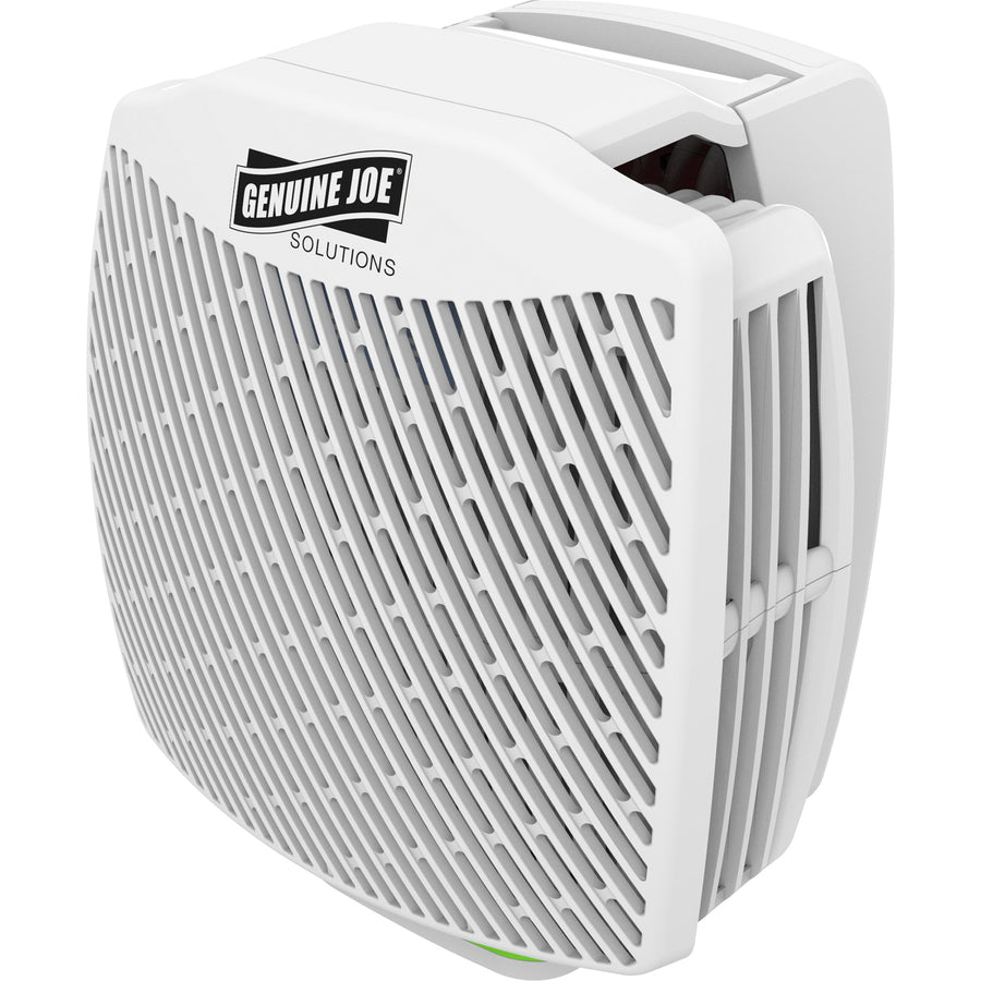 Genuine Joe Air Freshener Dispenser System - 30 Day Refill Life - 6000 ft Coverage - 6 / Carton - White
