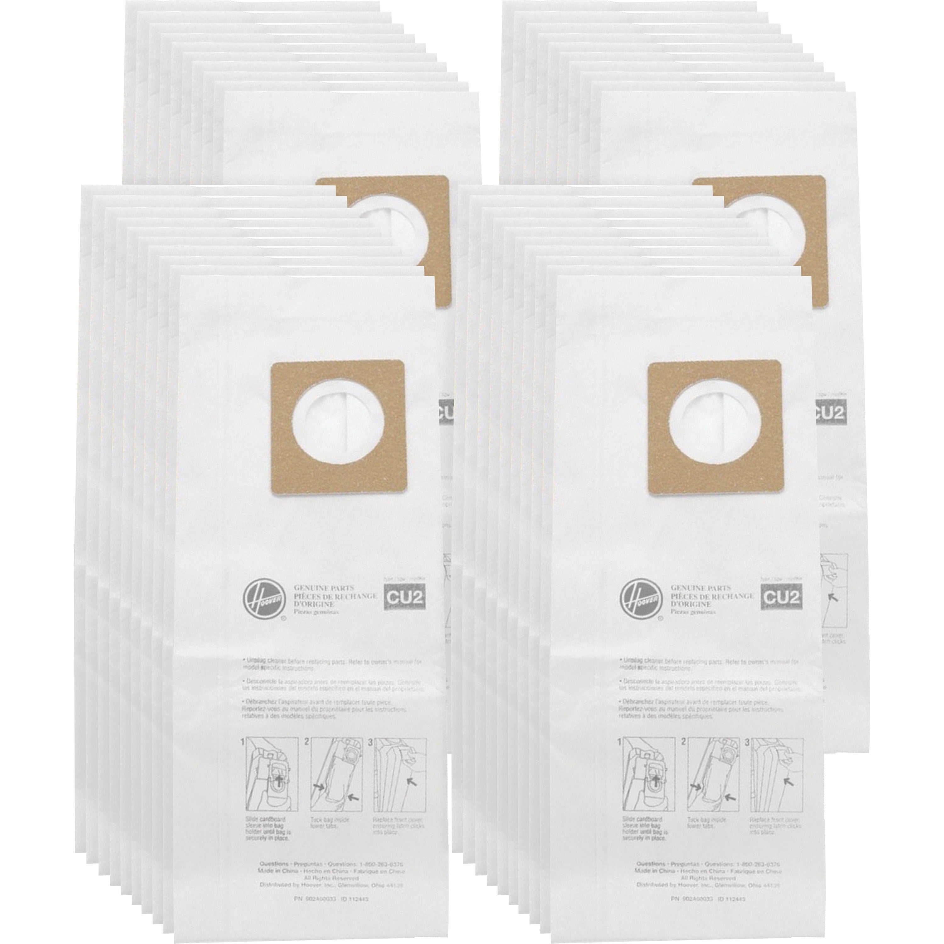 hoover-hushtone-vacuum-bags-40-carton-disposable-micro-allergen-white_hvrah10143ct - 1