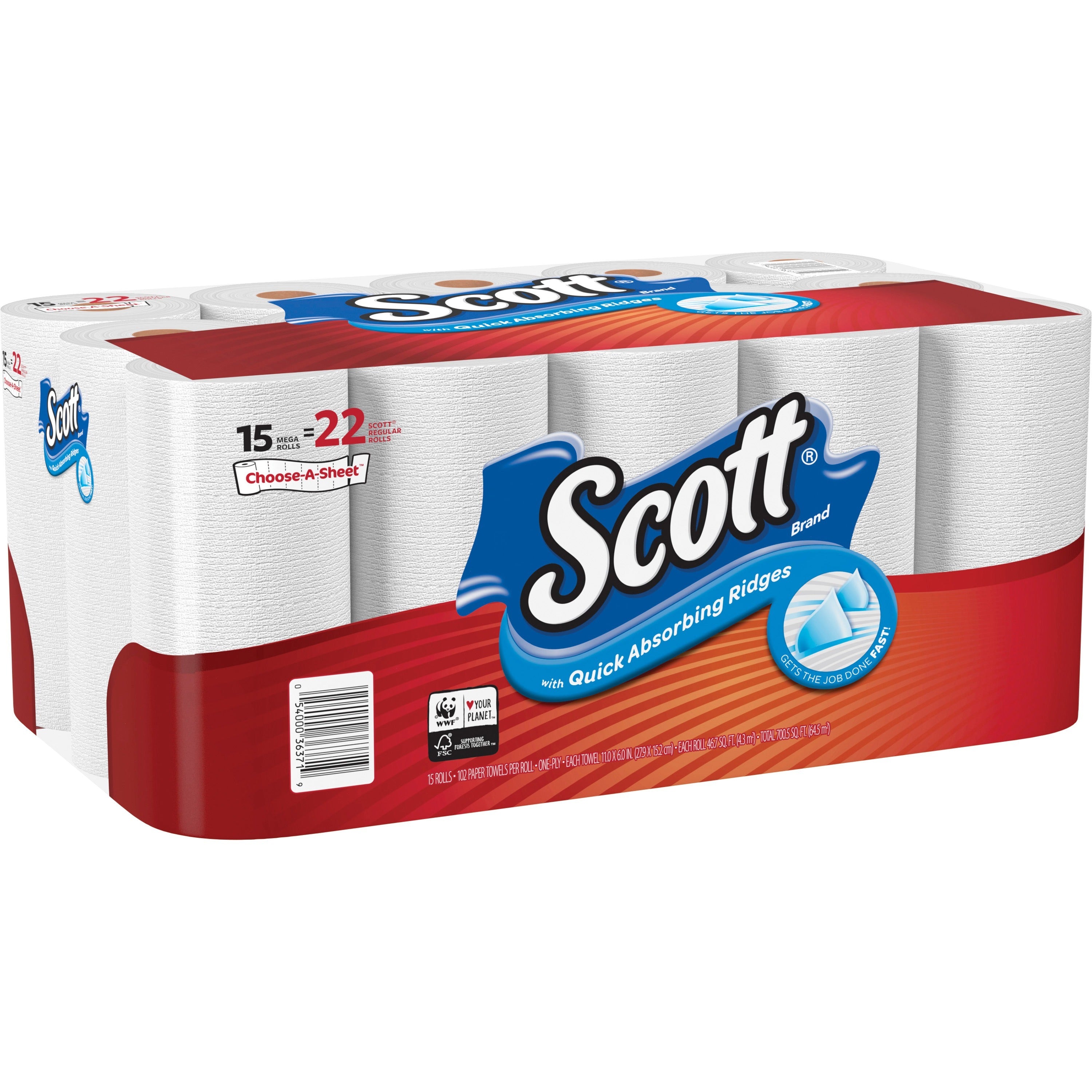 scott-choose-a-sheet-paper-towels-mega-rolls-1-ply-102-sheets-roll-white-perforated-absorbent-durable-for-home-office-school-15-rolls-per-pack-2-carton_kcc36371ct - 4