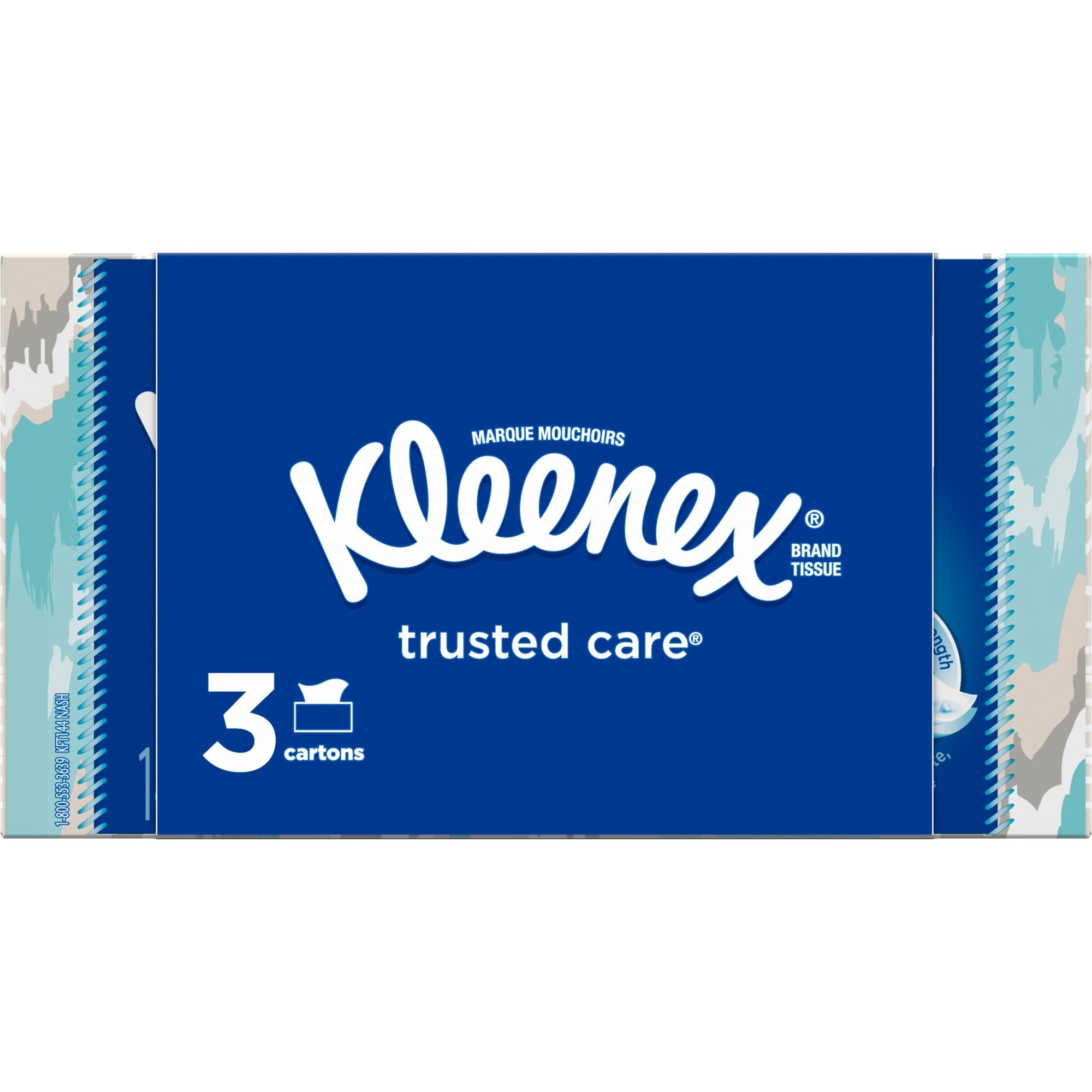 kleenex-trusted-care-facial-tissues-2-ply-820-x-840-white-soft-strong-absorbent-durable-for-home-office-school-144-per-box-3-pack_kcc50219 - 2