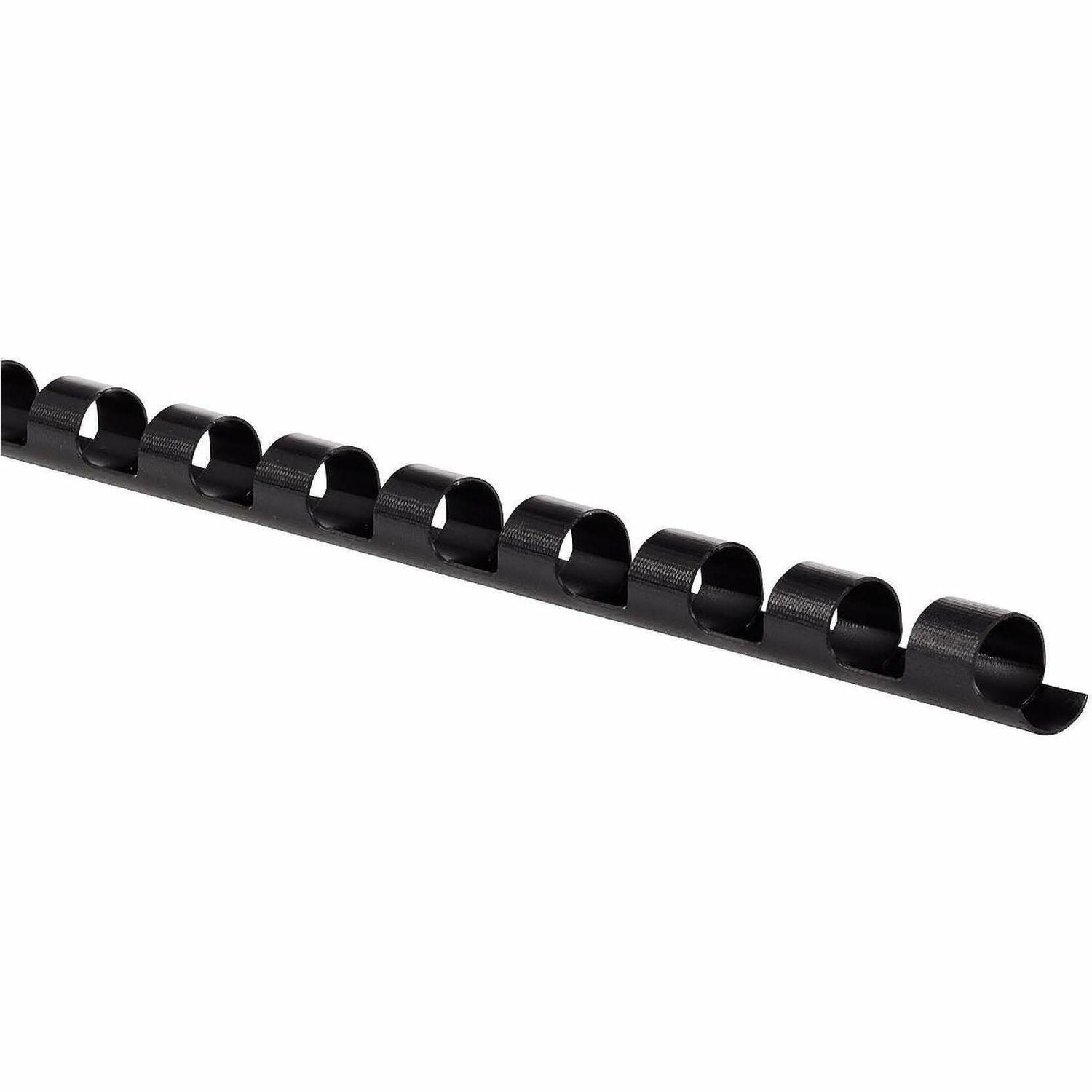 Mead CombBind Binding Spines - 0.25" Maximum Capacity - 25 x Sheet Capacity - For Letter 8 1/2" x 11" Sheet - Plastic - 125 / Box