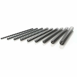 Mead CombBind Binding Spines - 0.31" Maximum Capacity - 40 x Sheet Capacity - For Letter 8 1/2" x 11" Sheet - Plastic - 125 / Box