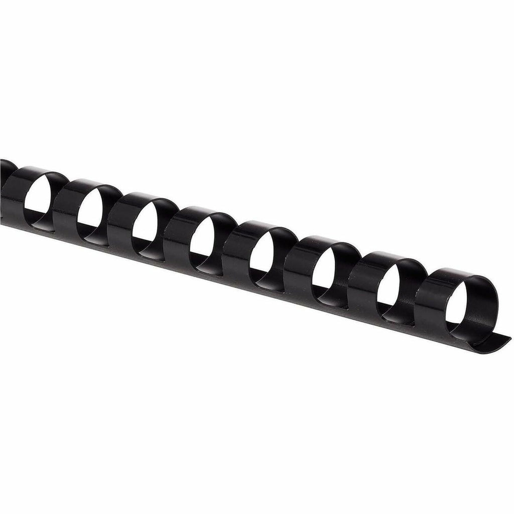 Mead CombBind Binding Spines - 0.37" Maximum Capacity - 55 x Sheet Capacity - For Letter 8 1/2" x 11" Sheet - Plastic - 125 / Box