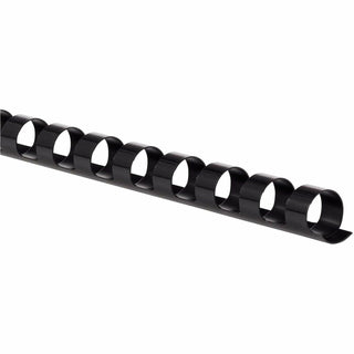 Mead CombBind Binding Spines - 0.37" Maximum Capacity - 55 x Sheet Capacity - For Letter 8 1/2" x 11" Sheet - Plastic - 125 / Box