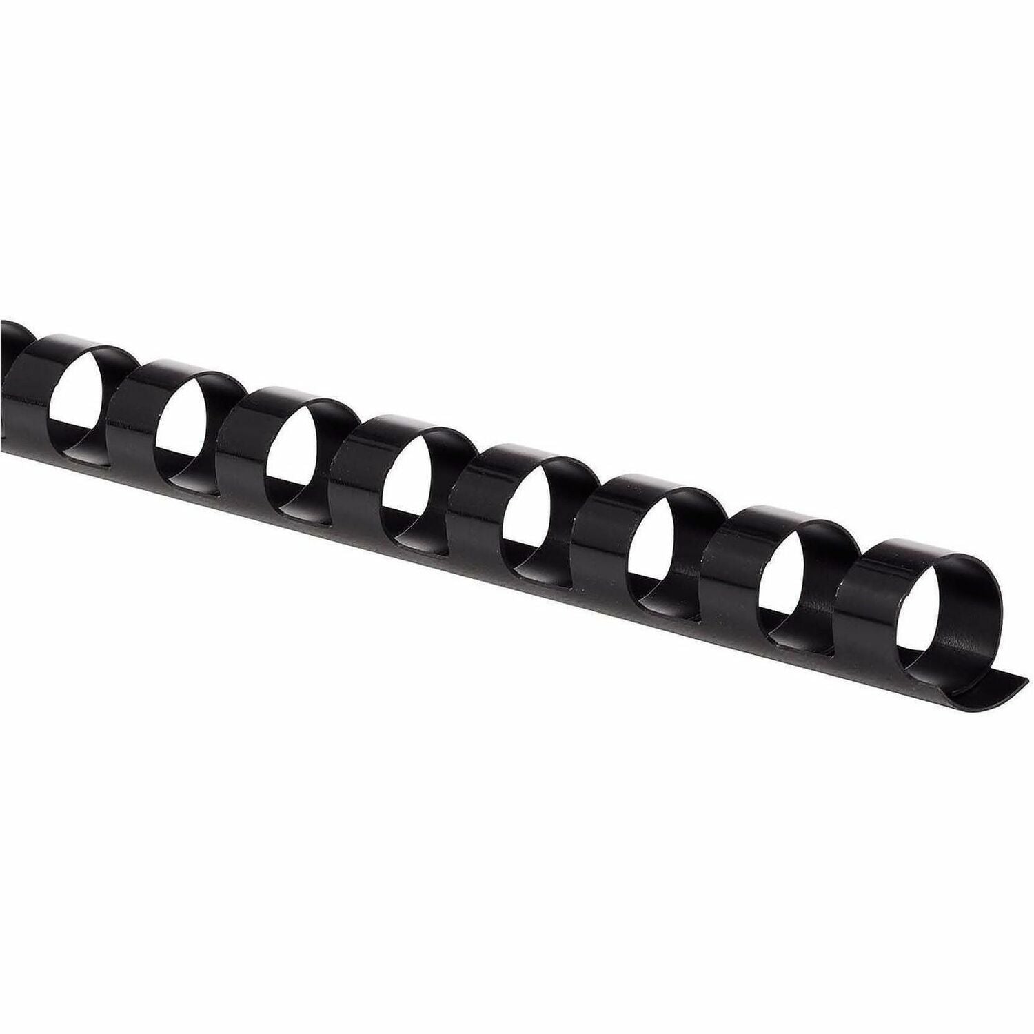 Mead CombBind Binding Spines - 0.37" Maximum Capacity - 55 x Sheet Capacity - For Letter 8 1/2" x 11" Sheet - Plastic - 125 / Box