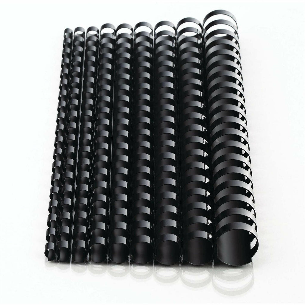 Mead CombBind Binding Spines - 0.75" Maximum Capacity - 150 x Sheet Capacity - For Letter 8 1/2" x 11" Sheet - Plastic - 125 / Box